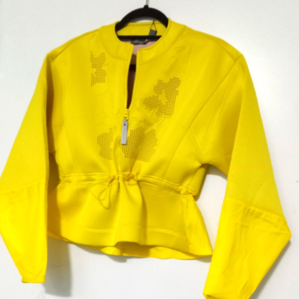 Adidas by Stella McCartney Yellow Womens Sweatshirt